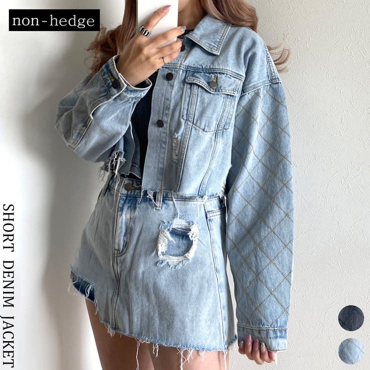 袖刺繍ショートgジャン レディース ファッション 品番 Nhgw Non Hedge ノンヘッジ のレディース ファッション通販 Shoplist ショップリスト