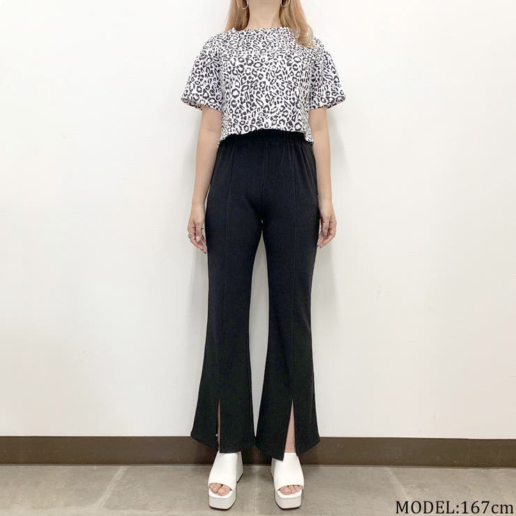 センタースリットカラーフレアパンツ｜WOMEN｜250HSG31-267C