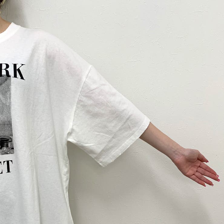ダメージ転写プリントTシャツ レディース ファッション | non-hedge  | 詳細画像14 
