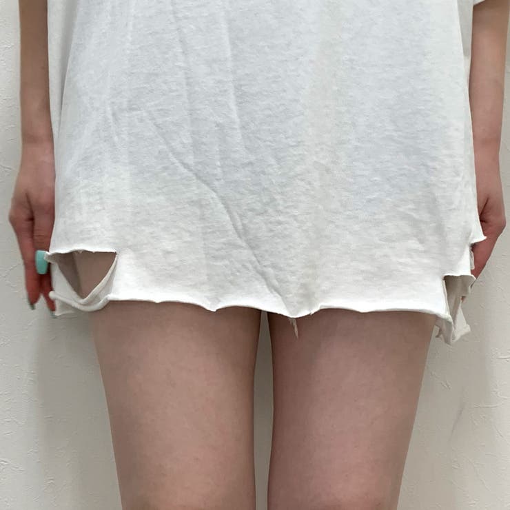 ダメージ転写プリントTシャツ レディース ファッション | non-hedge  | 詳細画像15 