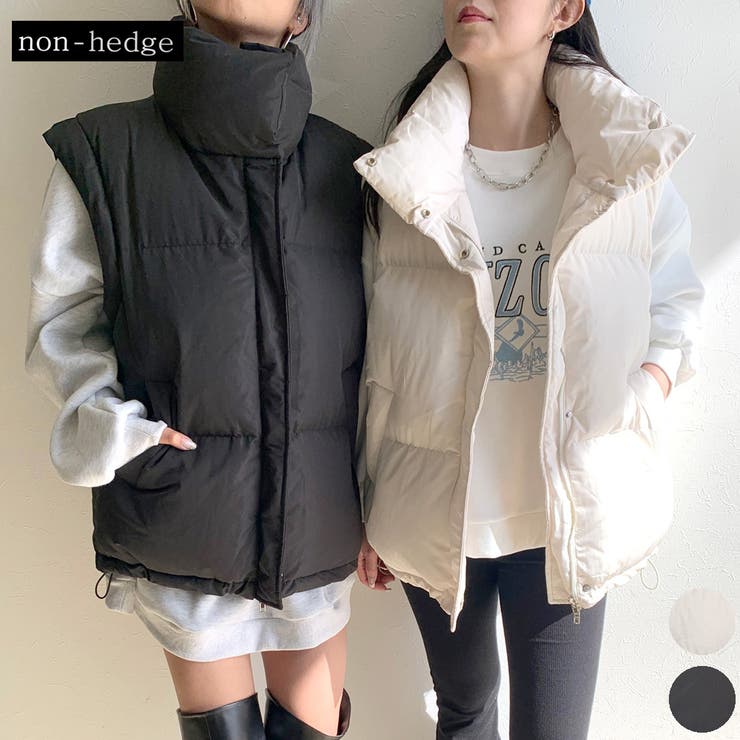 中綿ベスト[品番：NHGW0003054]｜non-hedge （ノンヘッジ）のレディースファッション通販｜SHOPLIST（ショップリスト）