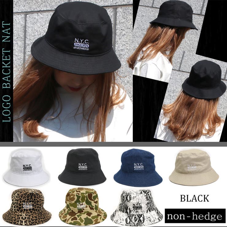 ロゴバケットハット レディース ファッション 品番 Nhgw Non Hedge ノンヘッジ のレディースファッション 通販 Shoplist ショップリスト