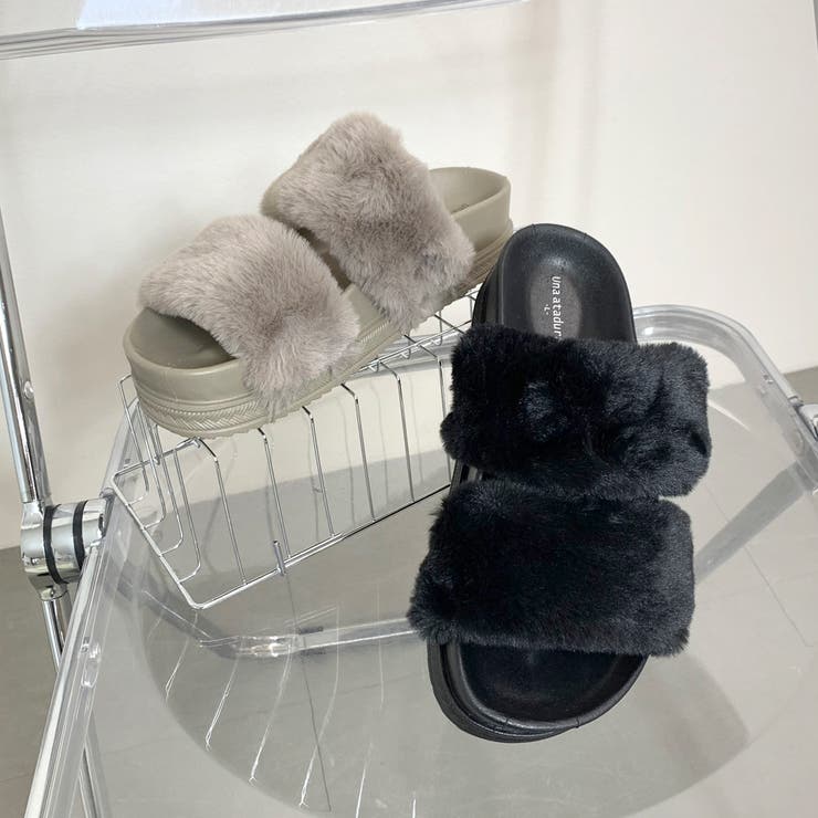 ファーサンダル | non-hedge  | 詳細画像1 