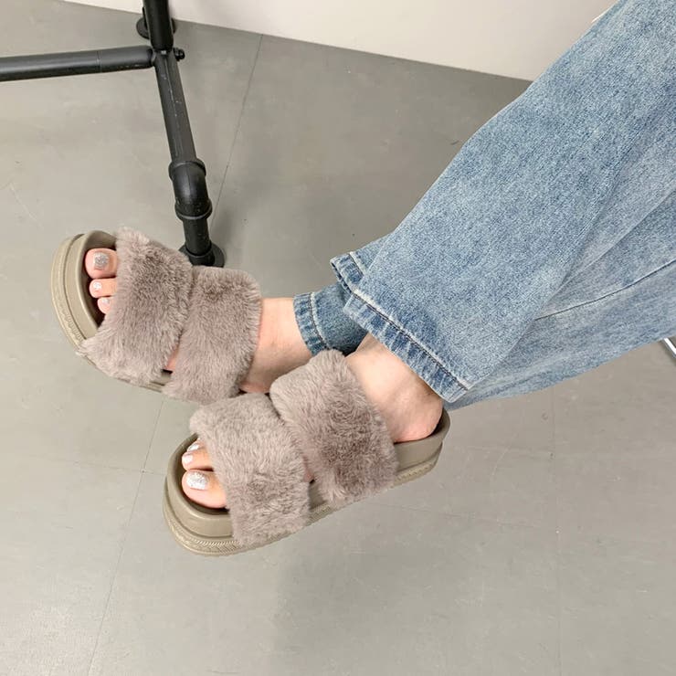 ファーサンダル | non-hedge  | 詳細画像10 