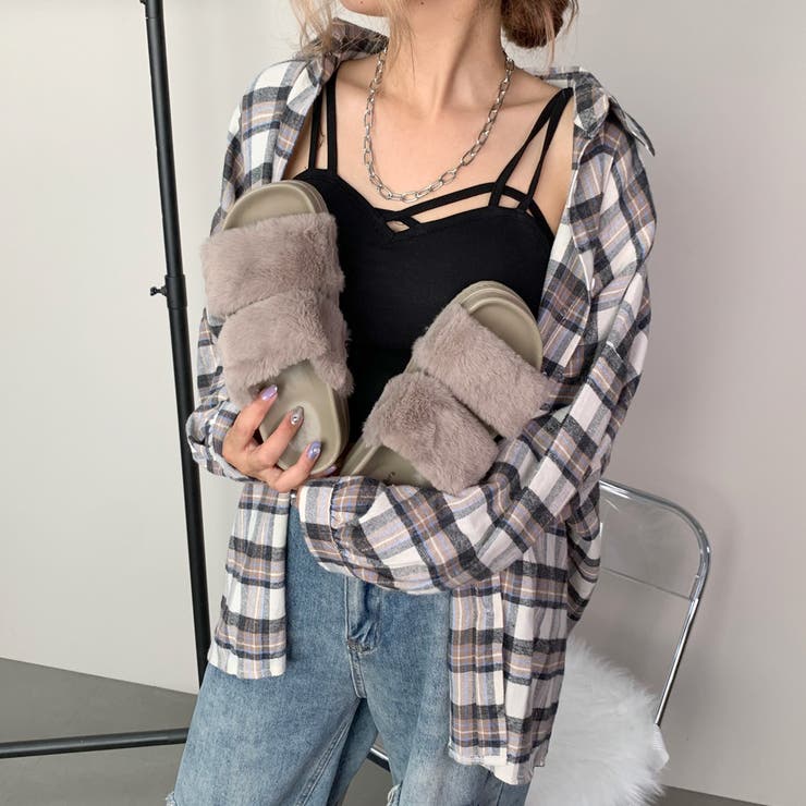 ファーサンダル | non-hedge  | 詳細画像5 