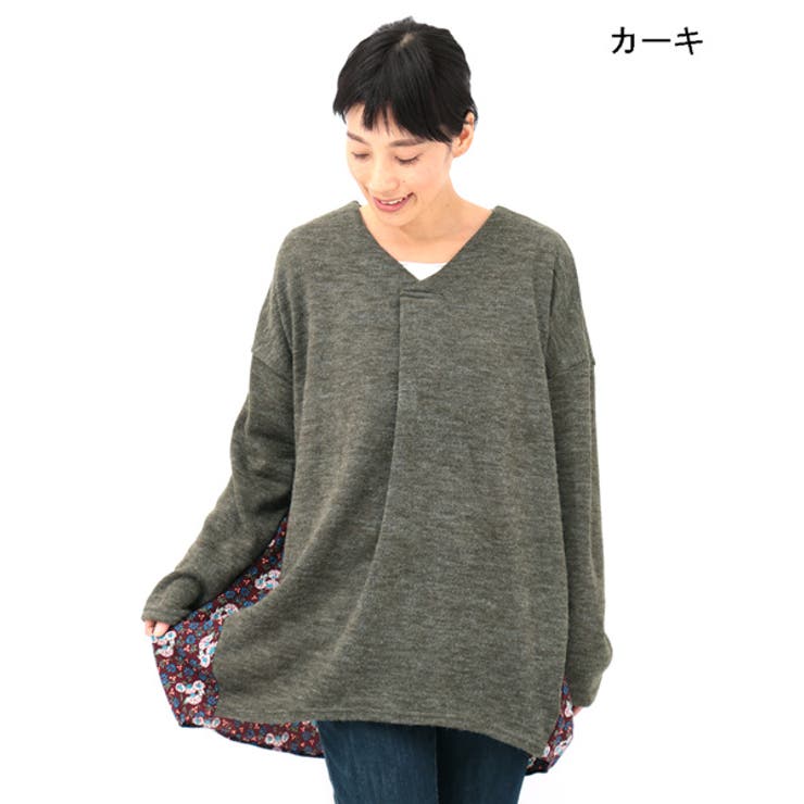 トップス チチカカ 異素材MIX チュニック fwjbd287 レディース