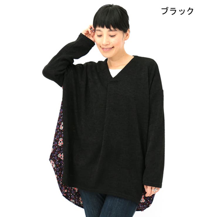 トップス チチカカ 異素材MIX チュニック fwjbd287 レディース