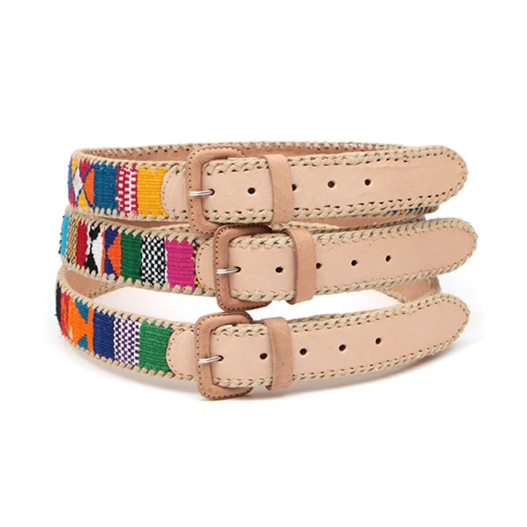 チチカカ カラフル革ベルト 32インチ gua100225 レディース[品番