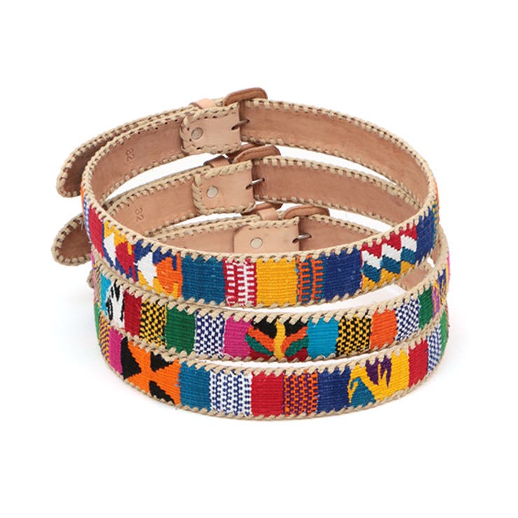 チチカカ カラフル革ベルト 32インチ gua100225 レディース[品番