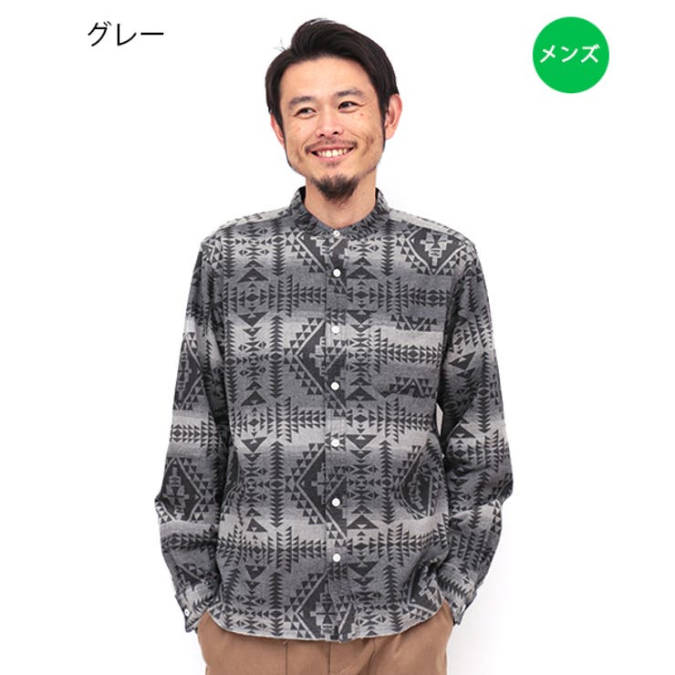 トップス チチカカ ネイティブジャガードスタンドシャツ[品番