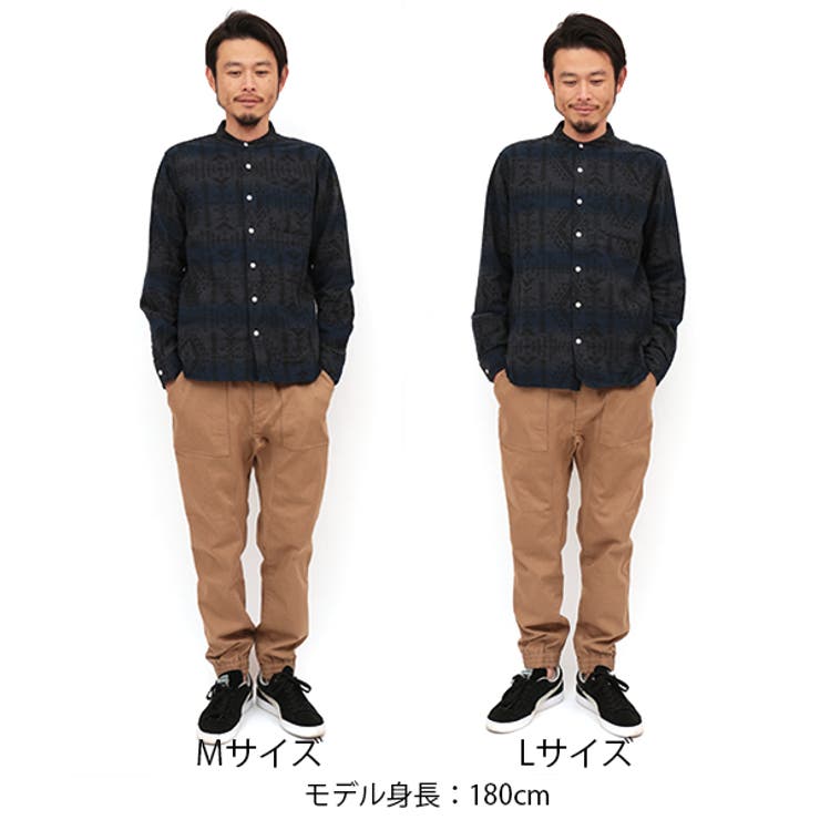トップス チチカカ ネイティブジャガードスタンドシャツ[品番