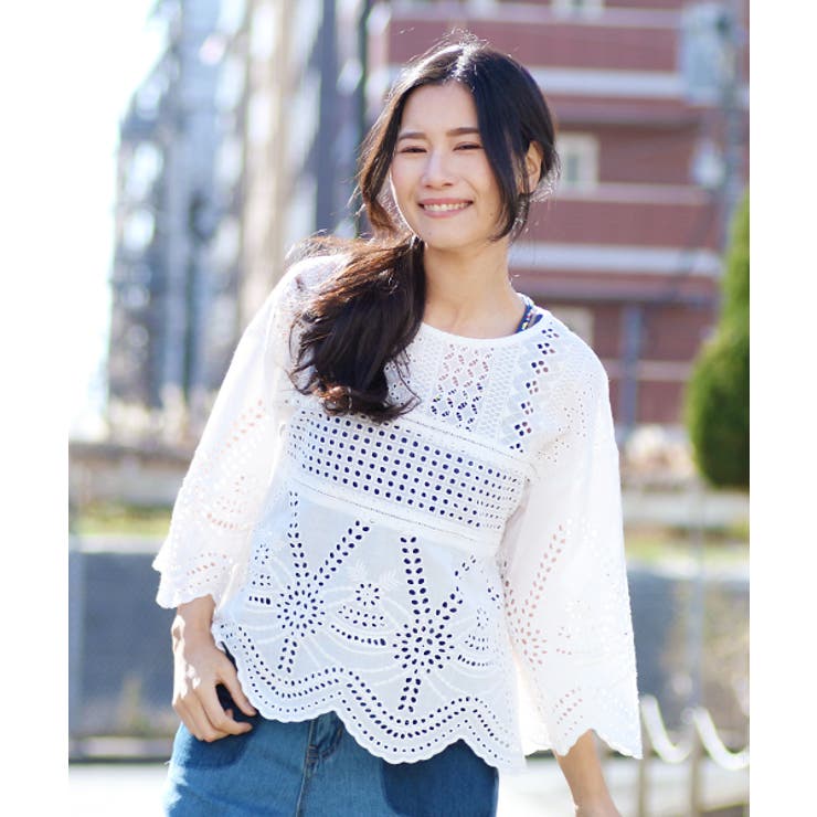 トップス チチカカ シアレースパッチ[品番:TTKW0004850 トップス チチカカ シアレースパッチ[品番:TTKW0004850