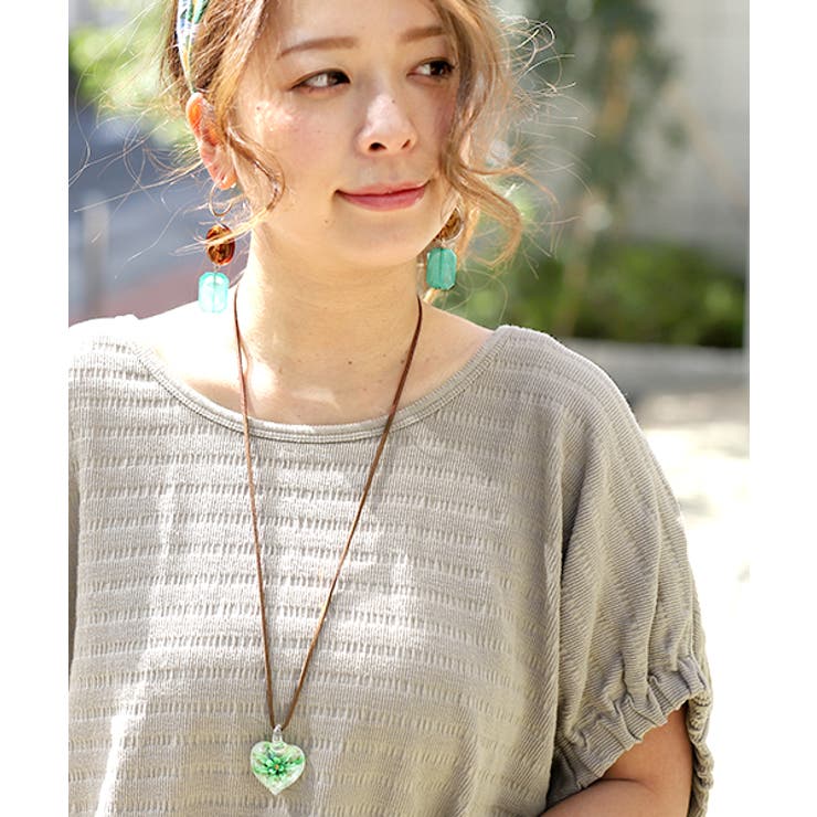 トップス チチカカ エスニシャーリングボーダープルオーバー