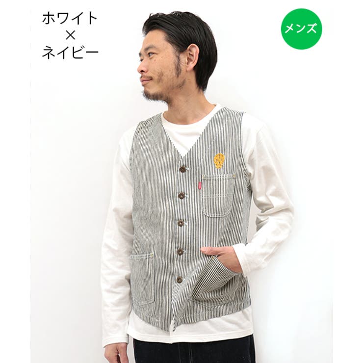 トップス チチカカ ヒッコリー×デニム[品番：TTKW0005485