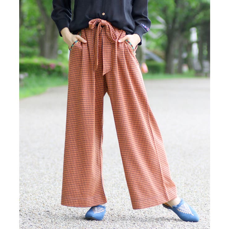 Gingham Check パンツ｜KEITAMARUYAMA OFFICIAL ONLINE STORE