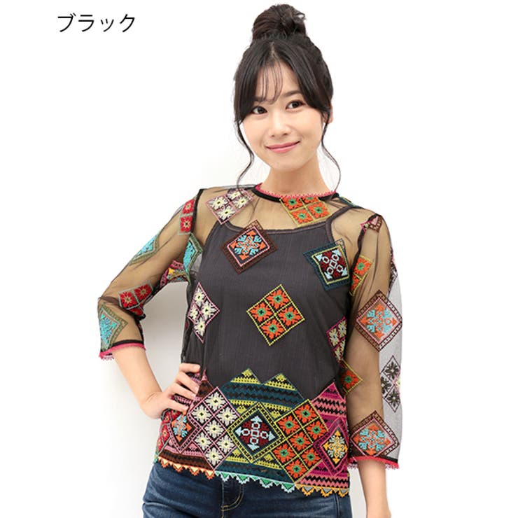 レディースジーンズ カットオフ 刺繍 ウォッシュド韓国系g1965 85606187b_1_d_500.jpg