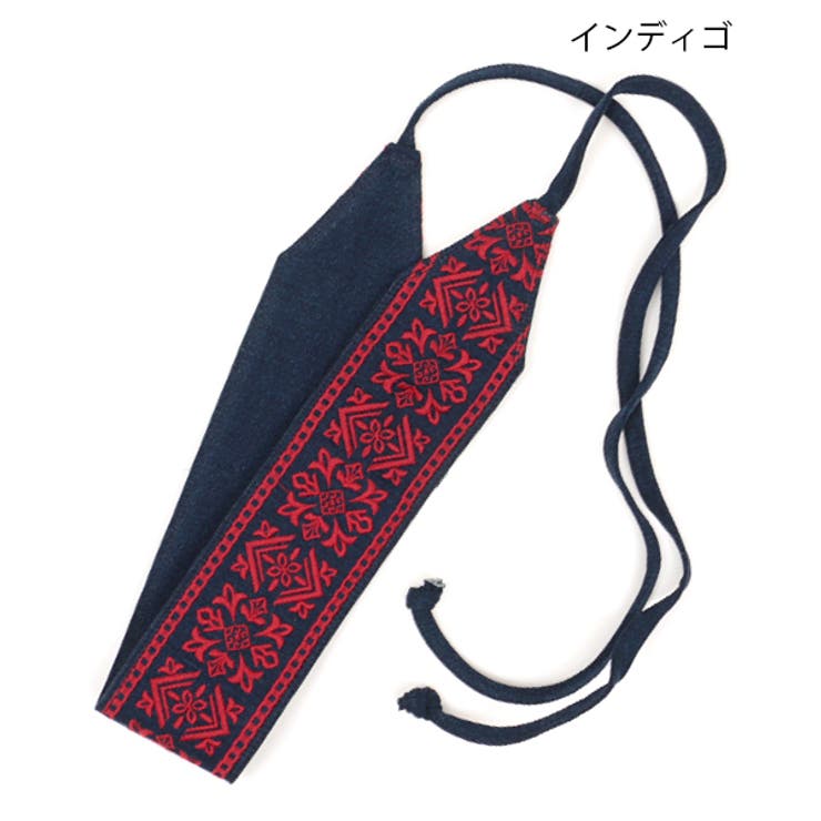チチカカ カットソー刺繍サッシュベルト zhscbb7030 レディース