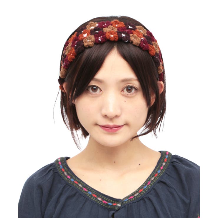 チチカカ フラワークロシェヘアバンド zhwncb8640 レディース
