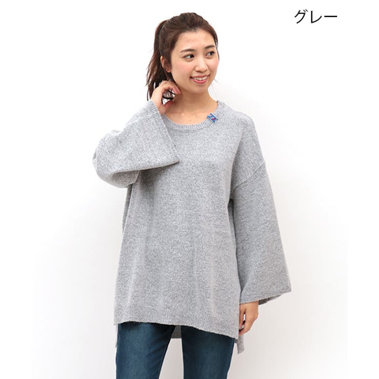 トップス チチカカ カラー杢ニットトップス gwjbc218ニット トップス チチカカ カラー杢ニットトップス gwjbc218ニット