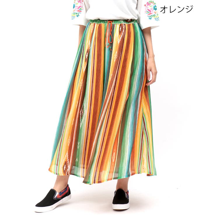 【最大2割引き✌︎】チチカカ ロング スカート サイズ：M TITICACA 楽天市場】【SALE】ファブリックプリントジャージースカート