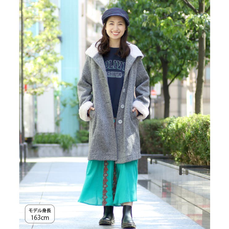 コート アウター ロングコート[品番：TTKW0007445]｜チチカカのレディースファッション通販｜SHOPLIST（ショップリスト）
