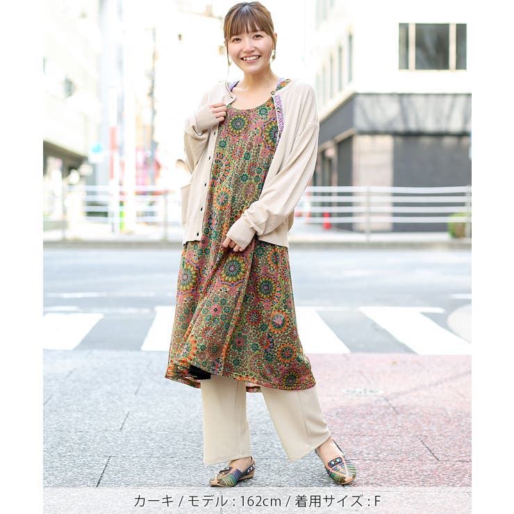 美品　TOCCA 花柄 レース風 コート ワンピースシルエット 総柄　Sサイズ 美品 TOCCA トッカ 花柄 レース風 コート ワンピースシルエット