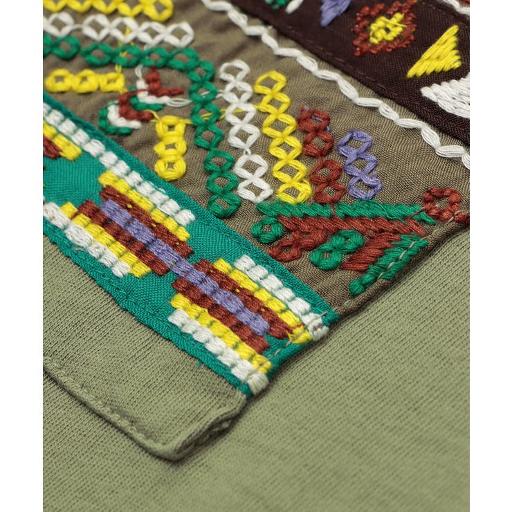 フェアトレードコットンポケット刺繍プルオーバー lsicc131 チチカカ | チチカカ | 詳細画像16 