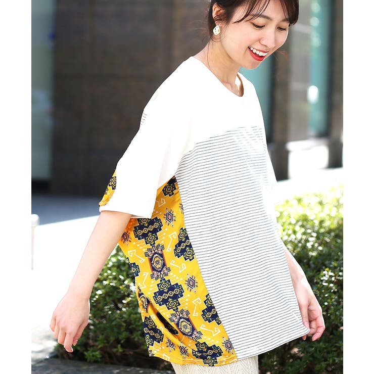 パーツパターンオーバーTシャツ lsjbc141 チチカカ | チチカカ | 詳細画像3 