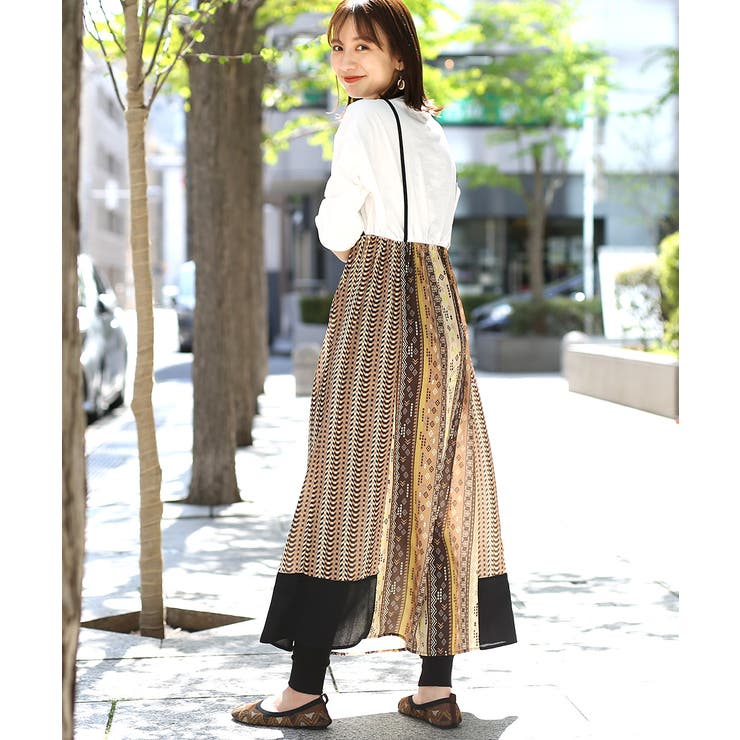 パッチキャミドッキングワンピース lsjcc181 チチカカ[品番