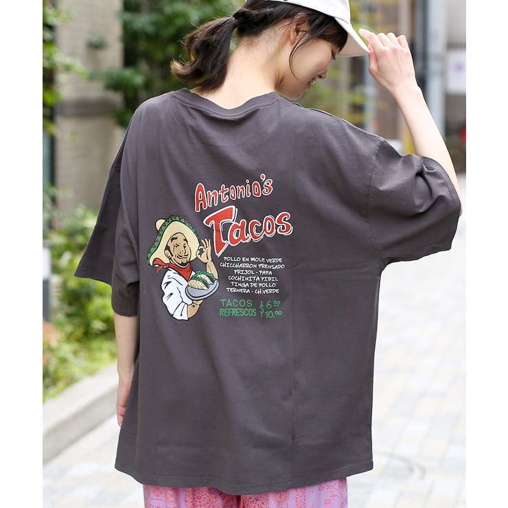 トレスプントス　レディースTシャツ　チカーナ チチカカ tシャツ チビカチナプリントTシャツ「ユニセックス