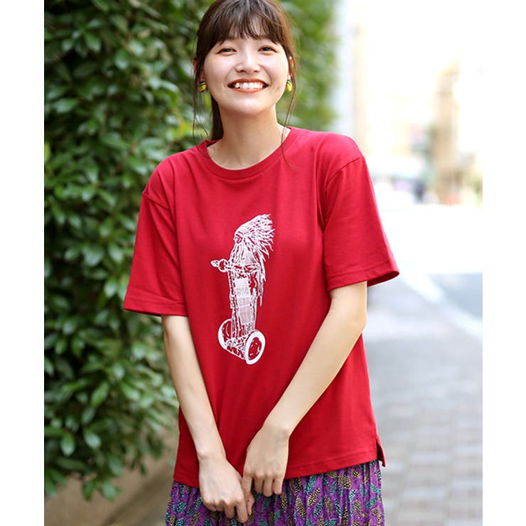 限界値下げ早い者勝ち！ELLE TERESAYUKAKO チビTシャツ Tシャツ ティーシャツ カットソー[品番：TTKW0009002]｜チチカカ