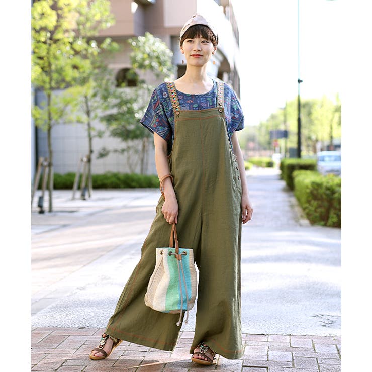 サロペットパンツ サロペット パンツ[品番：TTKW0006807]｜チチカカ