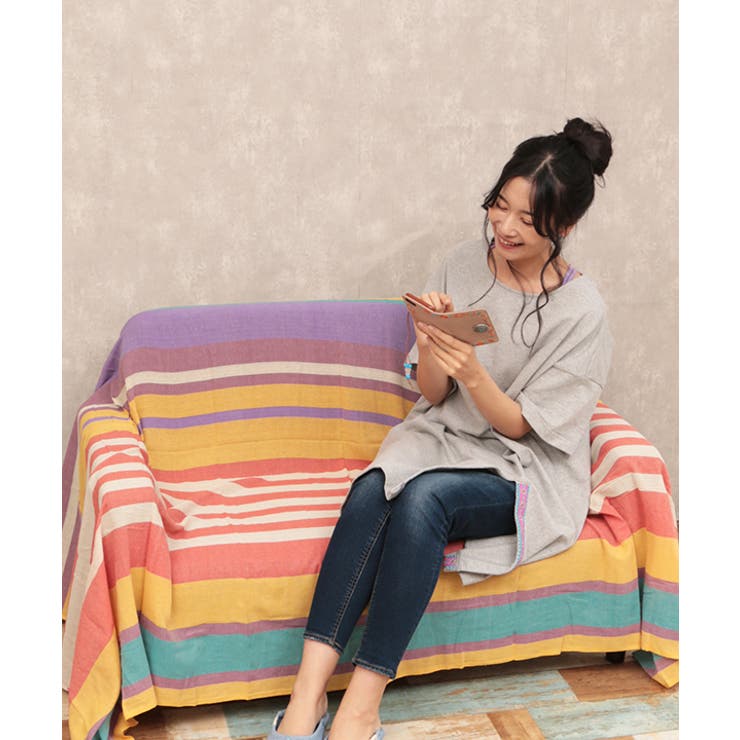 ソファーカバー マルチカバー 長方形[品番：TTKW0006838