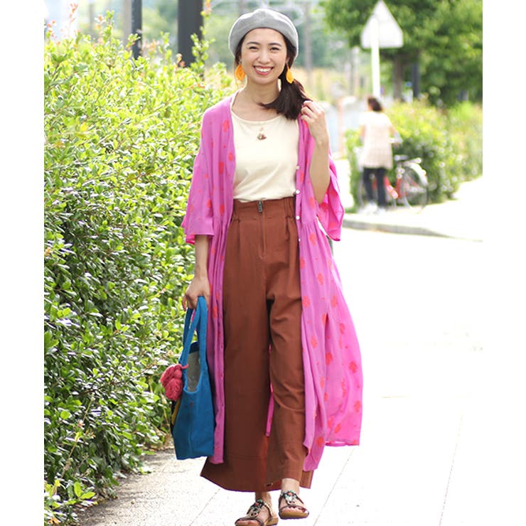 新品未使用 アメリカからお取寄せ 苺ピンクちゃんタイダイフレアワンピース インデックス index ぼかしフラワーワンピース【イージーケア