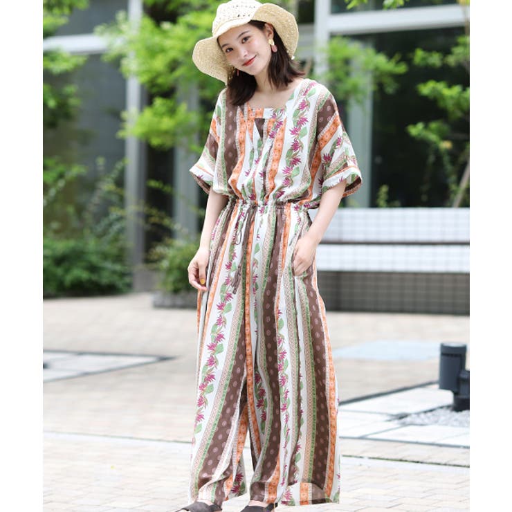 サロペットパンツ オールインワン サロペット[品番：TTKW0007023