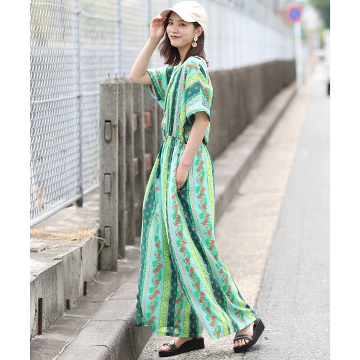 ♡美品　ミホマツダ　MIHO MATSUDA　黒サロペット　ストライプ柄　日本製 fit=scale-down,w=1200
