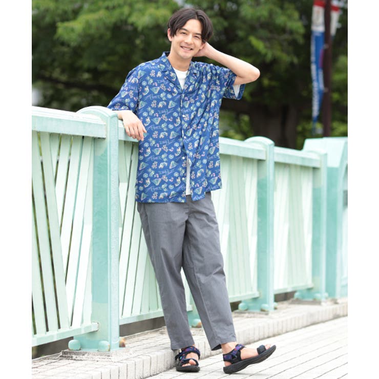 MOAT半袖アロハチェッカーシャツ 2_34c0293f-15a3-4cd3-8c87-