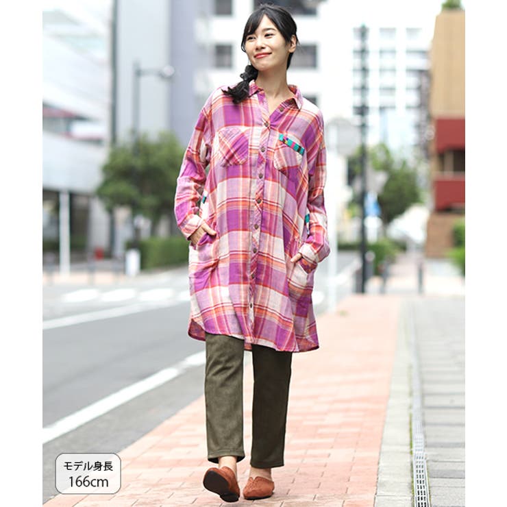 シャツワンピース 秋 羽織り 品番 Ttkw チチカカのレディースファッション通販 Shoplist ショップリスト