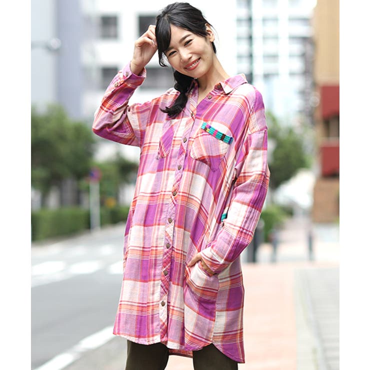 シャツワンピース 秋 羽織り 品番 Ttkw チチカカのレディースファッション通販 Shoplist ショップリスト