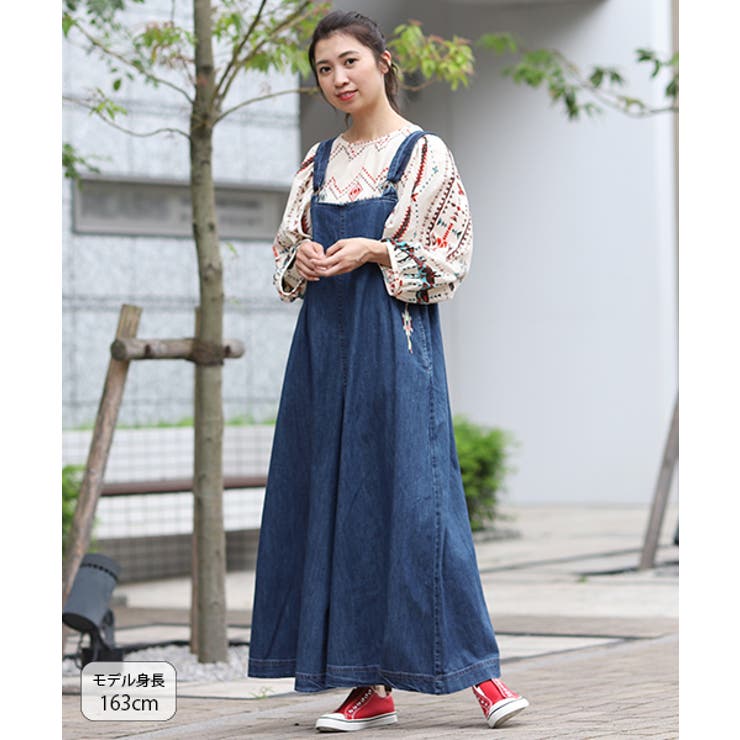 新品ムドカ/mudoca　その囲いの中でサロペットスカ―ト 新品ムドカ/mudoca その囲いの中でサロペットスカ―ト 新品ムドカ