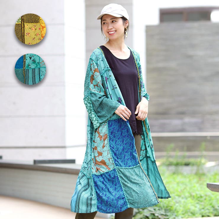 ワンピース 夏 ガウンワンピース | チチカカ | 詳細画像1 