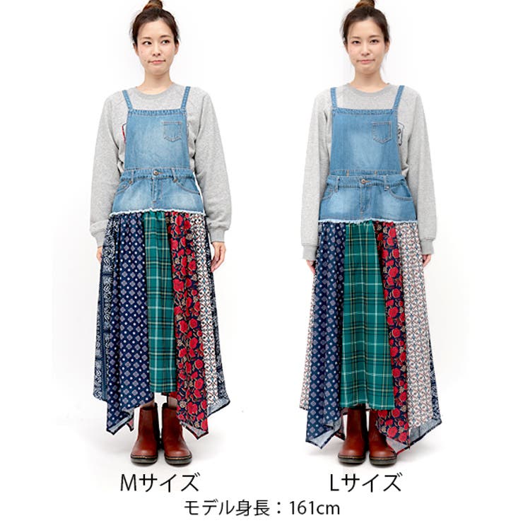 EVISU サロペットスカート サロペットスカート サロペット スカート[品番：TTKW0006934