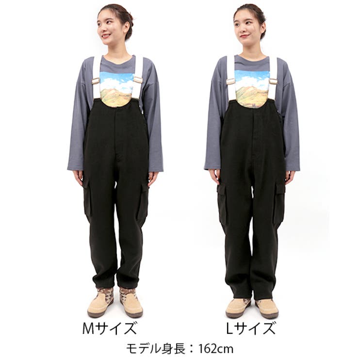 オーバーオール サロペット オールインワン[品番：TTKW0007496