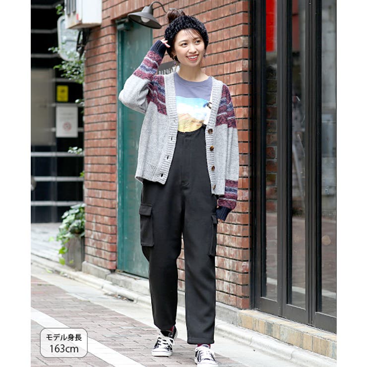 オーバーオール サロペット オールインワン[品番：TTKW0007496