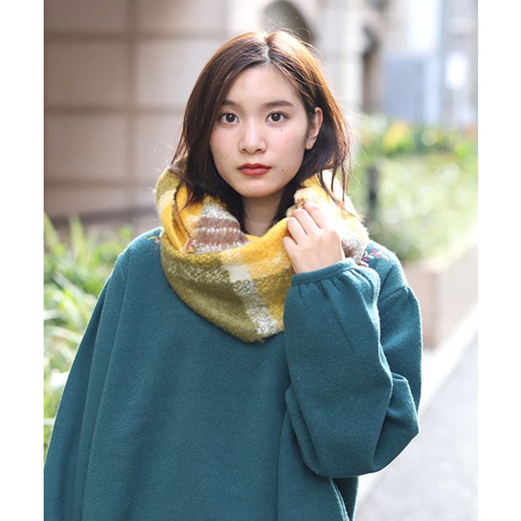 イエロー | マフラー ネックウォーマー スヌード | チチカカ