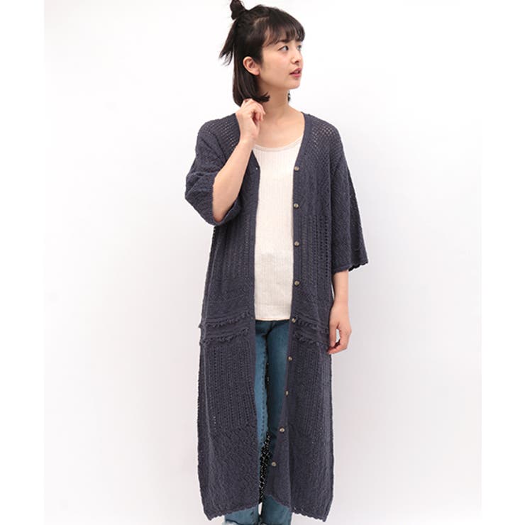 ロングカーディガン レディース 春 | チチカカ | 詳細画像12 
