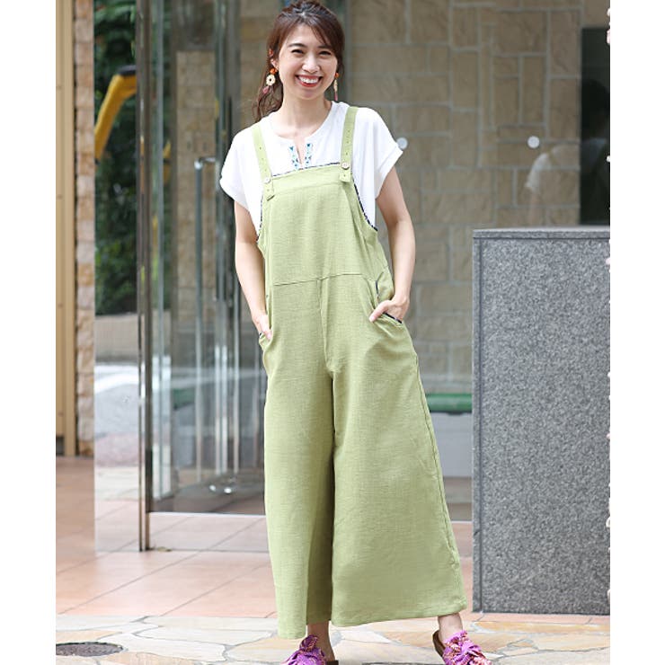 サロペットパンツ レディース 春夏[品番：TTKW0008241]｜チチカカ