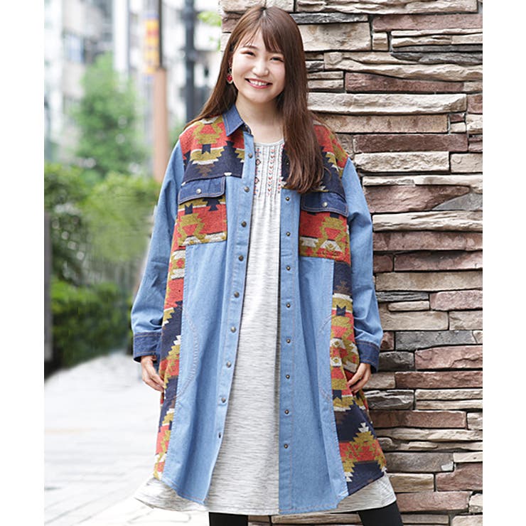 シャツワンピース デニムシャツワンピース レディース 品番 Ttkw チチカカ のレディースファッション通販 Shoplist ショップリスト