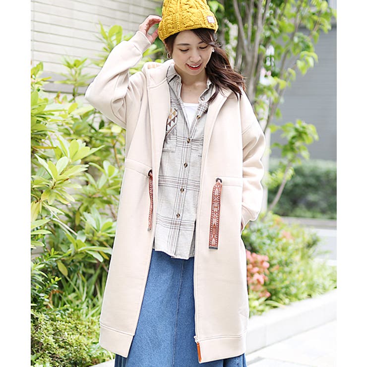 ロングパーカー 羽織り はおり[品番：TTKW0008488]｜チチカカの