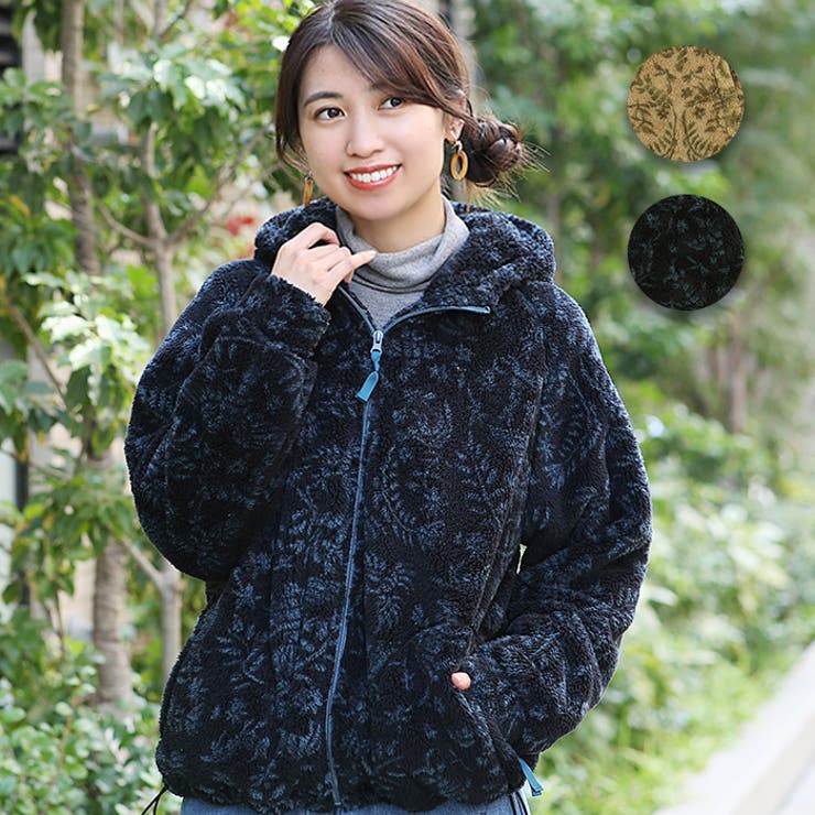 フリースパーカー 羽織り はおり[品番：TTKW0008580]｜チチカカ